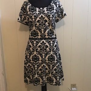 Black and White Dress